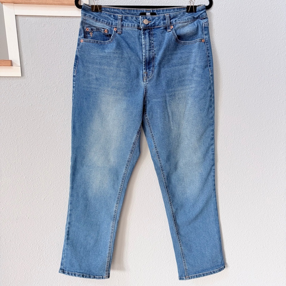 Frye Women's High Rise Straight Leg Jeans Sz 8